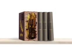 Revell 00530Tiny Adventures - Harry Potter 'Diagon Alley' Book Nook - Miniaturwelt aus Holz zum Zusammenbauen