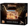 Revell 00619Tiny Adventures - Natural Museum 'Brachiosaurus' Book Nook - Miniaturwelt aus Holz zum Zusammenbauen