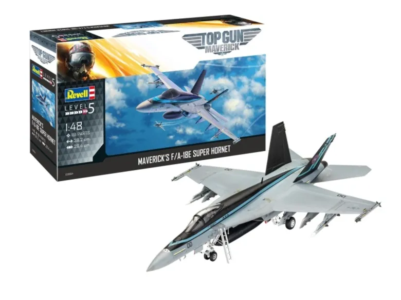 Revell 03864TOP GUN F/A-18E Super Hornet 'Maverick' 1:48