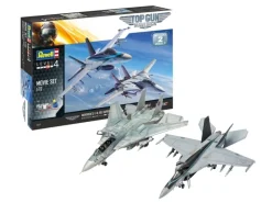 Revell 05677Top Gun 2 Movie Geschenkset 1:72 mit Farben, Pinsel, Kleber