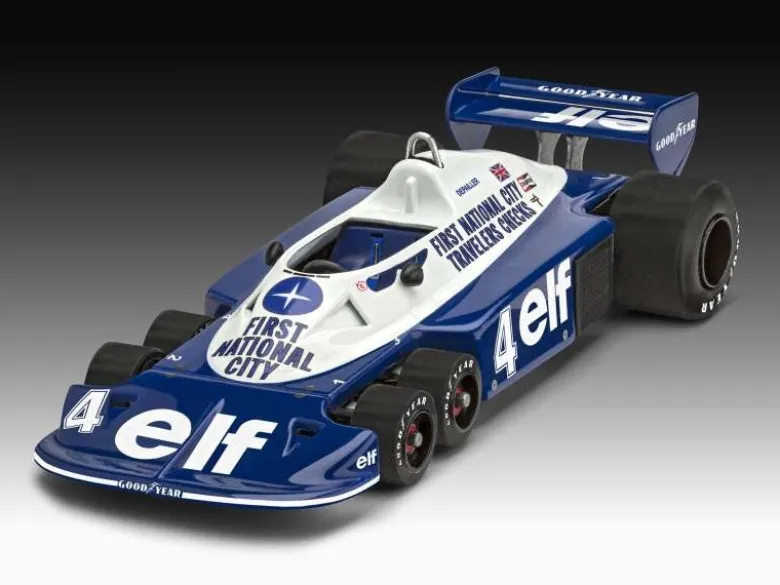 Revell 07741Tyrrell P34/2 6-Wheeler, Modellbausatz 1:32