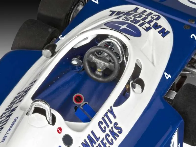 Revell 07741Tyrrell P34/2 6-Wheeler, Modellbausatz 1:32