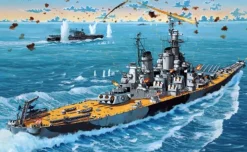 Revell 05183USS New Jersey, Bausatz, 1:1200