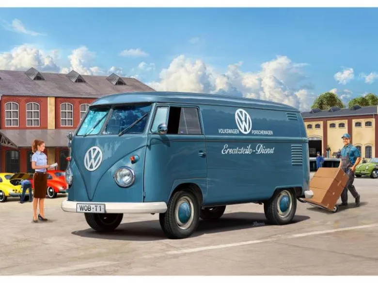 Revell 07742VW T1 Panel Van - 75 Years of the VW T1 Bausatz 1:16