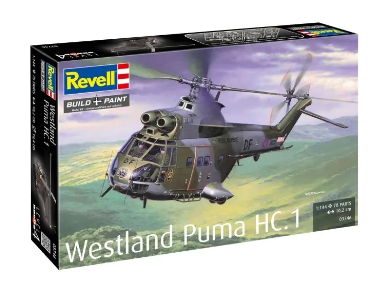 Revell 03746Westland Puma HC.1, Bausatz, 1:144