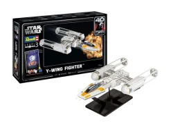 Revell 05658Y-Wing '40 Jahre Return of the Jedi' Bausatz Set 1:72 inkl. Kleber, Farben und Pinsel