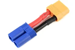 REVTEC GF-1301-118Adapterkabel - EC-5 Stecker auf XT90 Buchse - Silikon Kabel