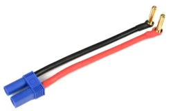 REVTEC GF-1325-110Adapterkabel - 4mm Gold Stecker auf EC5 Buchse