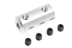 REVTEC GF-4005-005Aluminium Kupplung - Welle 3/2mm - 9mm Außendurchmesser