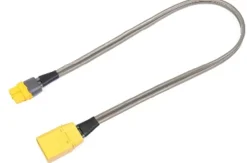 REVTEC GF-1205-012-BLadekabel XT60 Buchse auf XT90 Stecker, 400mm Silikon flach