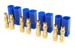 REVTEC GF-1014-003EC5 Steckverbinder Goldkontakte Stecker (4 Stück)