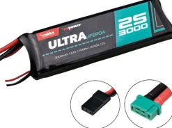 robbe 7414RO-POWER Ultra LiFePo4 3000MAH 6,6V 25(30)C 2S Empfängerakku