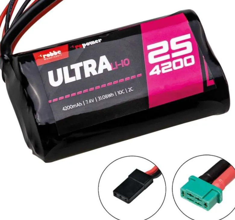 robbe 7419RO-POWER ULTRA LiIo 4200MAH 7,4V 10C 21700 Empfängerakku