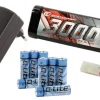 Robitronic RB1017Elektro Starter Kit Peaklader, Stickpack 3000mah Batterien