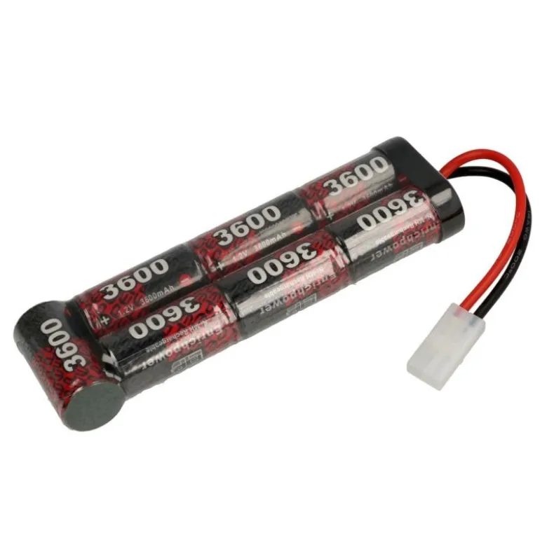 Robitronic R05154EP NiMH Akku 3600mAh 8,4V Stick Pack Tamiya Stecker