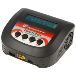Robitronic R01012Expert LD 60 Ladegerät LiPo 2-4s 6A 60W NiMH Pb Mit Ladekabel T-Plug/Tamiya Lipo mit XH Anschluss