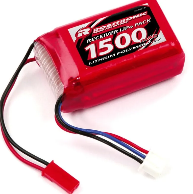 Robitronic R05201LiPo 7,4V, 1500mAh, AAA Hump Size, Empfängerpack (EH)