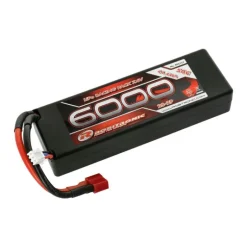 Robitronic R05227LiPo 7.4V 6000mAh 50C 2S2P Racing Pack mit T-Stecker