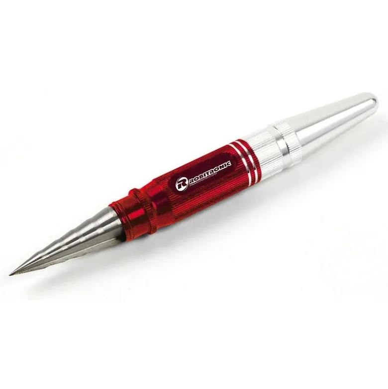 Robitronic R06204RLexanbohrer Rot mit Schutzkappe
