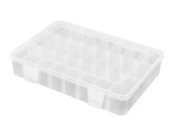 Robitronic R14034Sortierkasten 24 Fächer variabel 202x137x40mm