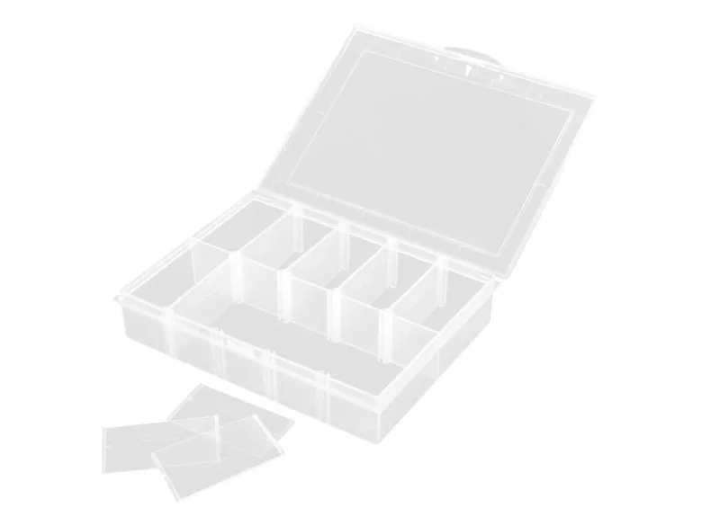 Robitronic R14032Sortierkasten 10 Fächer variabel 134x100x29mm