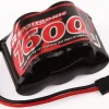 Robitronic RX161NiMH 1600mAh, 3+2 Zellen 2/3 A, Empfänger Akku Hump