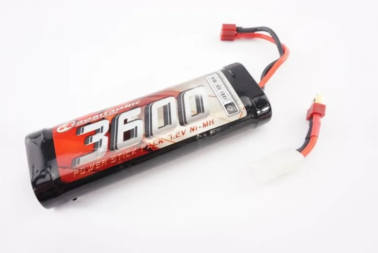 Robitronic SC3600Stick Pack NiMH 7,2V, 3600mAh, T-Stecker und Tamiya-Stecker