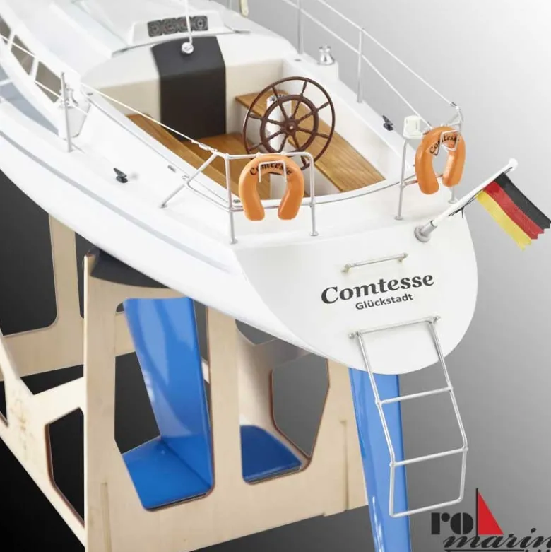 romarin by Krick ro1072Comtesse Segelyacht Baukasten 950mm