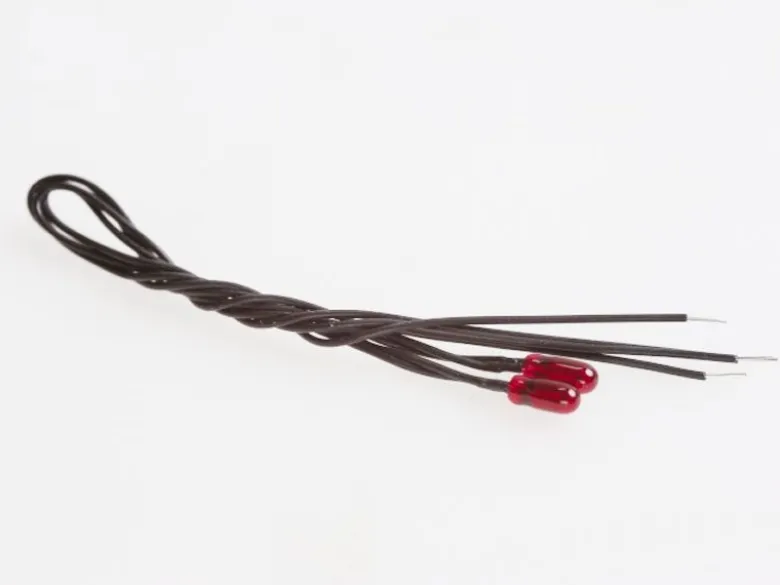 romarin by Krick ro1651Glühlampen rot 6V D2,3 mm (2 Stück)