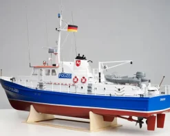 romarin by Krick ro1000Polizeiboot W3 Baukasten 1:25 mit Beschlagsatz