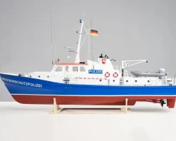romarin by Krick ro1000Polizeiboot W3 Baukasten 1:25 mit Beschlagsatz