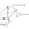 romarin by Krick ro1537Sonderfunktionssatz für Schiffsmodellbausatz Paula