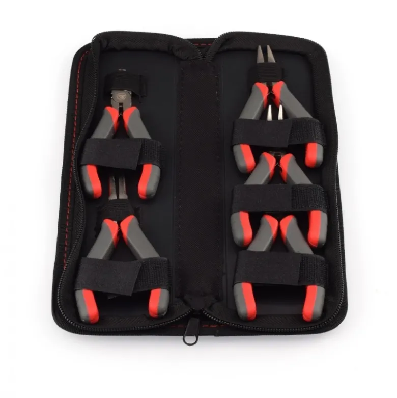 RUDDOG RP-0459Mikro Zangen Set mit Etui (5 Stück)