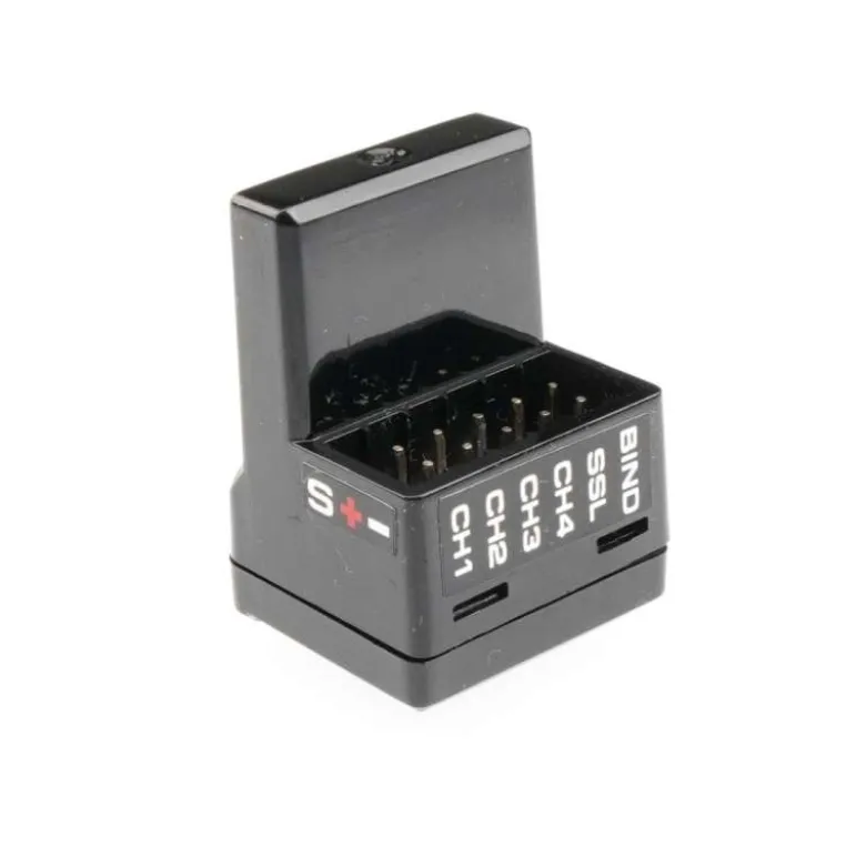 RUDDOG RP-0763RR492 2.4GHz 4-Kanal FH5 Empfänger, passt für Sanwa FH5/FH5U M17 MT-5 MT-R