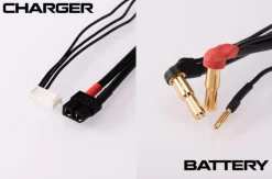 RUDDOG RP-02202S Charging Lead 60cm (4/5mm,2mm)(7PIN-XH,XT60)