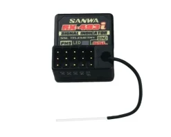 Sanwa 101A32671AMT-5 PC 4-Kanal Fernsteuerung 2.4GHz inkl. RX-493i Empfänger