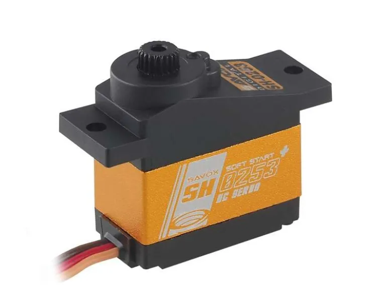 Savöx SH-0253+SH-0253+ Mini Servo mit Softstart 0,09sek / 2,2kg
