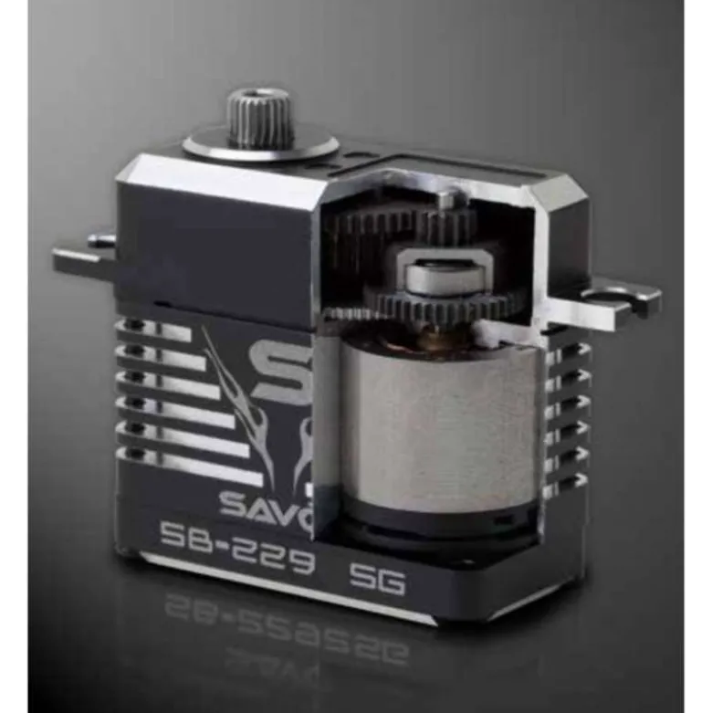 Savöx SW-2290SG-BLACKSW-2290SG HV Digital Servo 55kg/0,13s (7,4V) Black Edition
