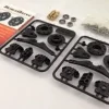 ScaleArt 74000078Radnabe für Tamiya Vorderachse -ScaleDRIVE- Kompatibel mit Tamiya 1:14 Trucks