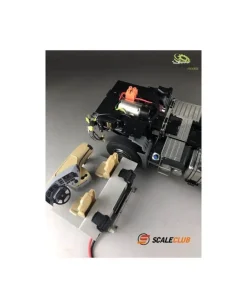 ScaleClub 501701:14 Bodenblech mit Servo- und Akkuhalter für Tamiya Arocs