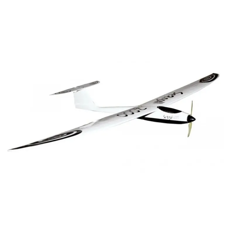 Seagull SEA130Seagull 2000 Glider EP 2m Segelflugzeug ARF