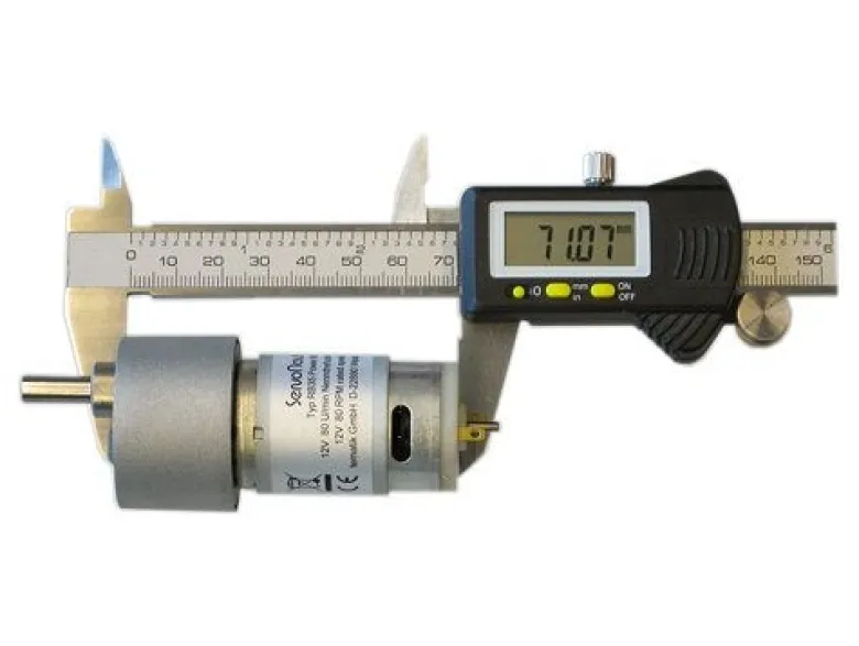 Servonaut Power80Getriebemotor 12V 80U/min mit RB35 Getriebe
