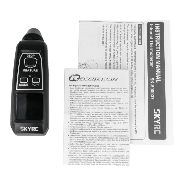 SkyRC SK500037-01Infrarot Thermometer ITP380