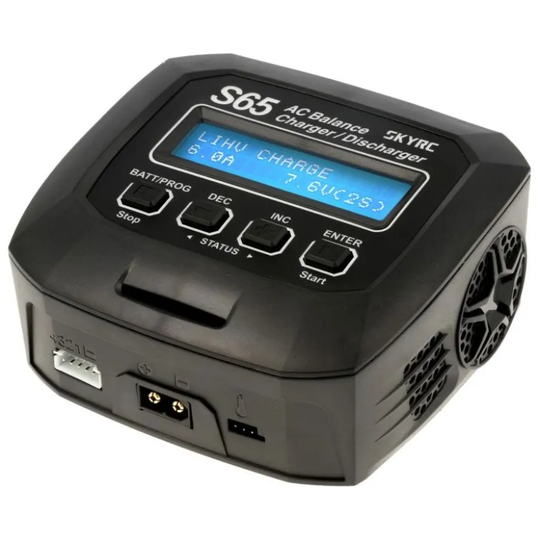 SkyRC SK100152S65 AC Ladegerät LiPo 2-4S 6A 65W, Entladen 2A NiMH