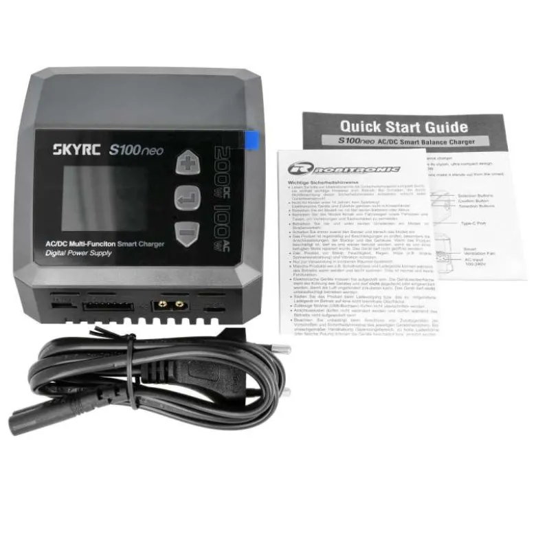 SkyRC SK100202-01S100 Neo LiPo 1-6s 10A 100W AC/DC Ladegerät
