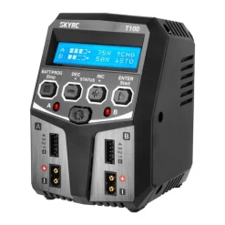 SkyRC SK100162T100 100V-230V AC Duo-Ladegerät LiPo 2-4S 5A 2x50W
