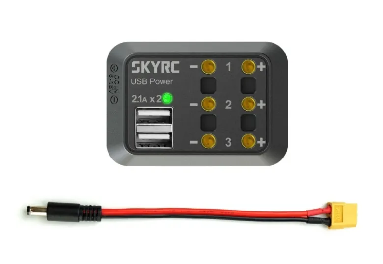 SkyRC SK600114-02Verteilerbox mit DC Stecker