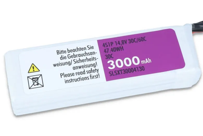 SLS SLSXT30004130XTRON LiPo Akku 3000mAh 4S1P 14,8V 30C/60C