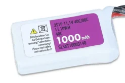SLS SLSXT10003140XTRON LiPo Akku 1000mAh 3S1P 11,1V 40C/80C