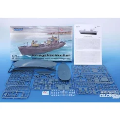 Special Hobby 100-SN72007Kriegsfischkutter 'WWII German Patrol and Minesweeper Ship' Bausatz 1:72